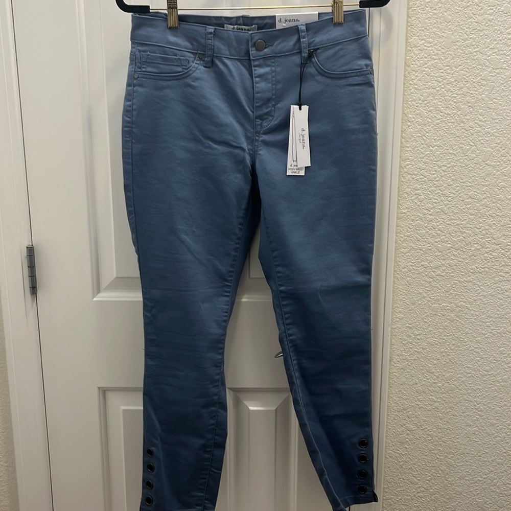 Cream Blue High waist,  skinny jeans